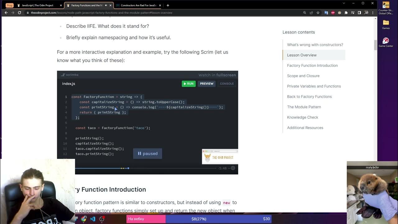 День 46, C2: 🟢Java script с 0 - 20:00 Киновечер - YouTube