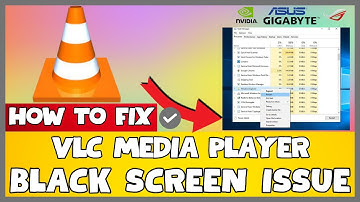 How to Fix VLC Media Player Black Screen ISSUE | 2023 Easy Fix #updated