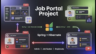 Job Portal Project Using (JAVA Spring Hibernate / Spring Boot (eclipse)full stack development).