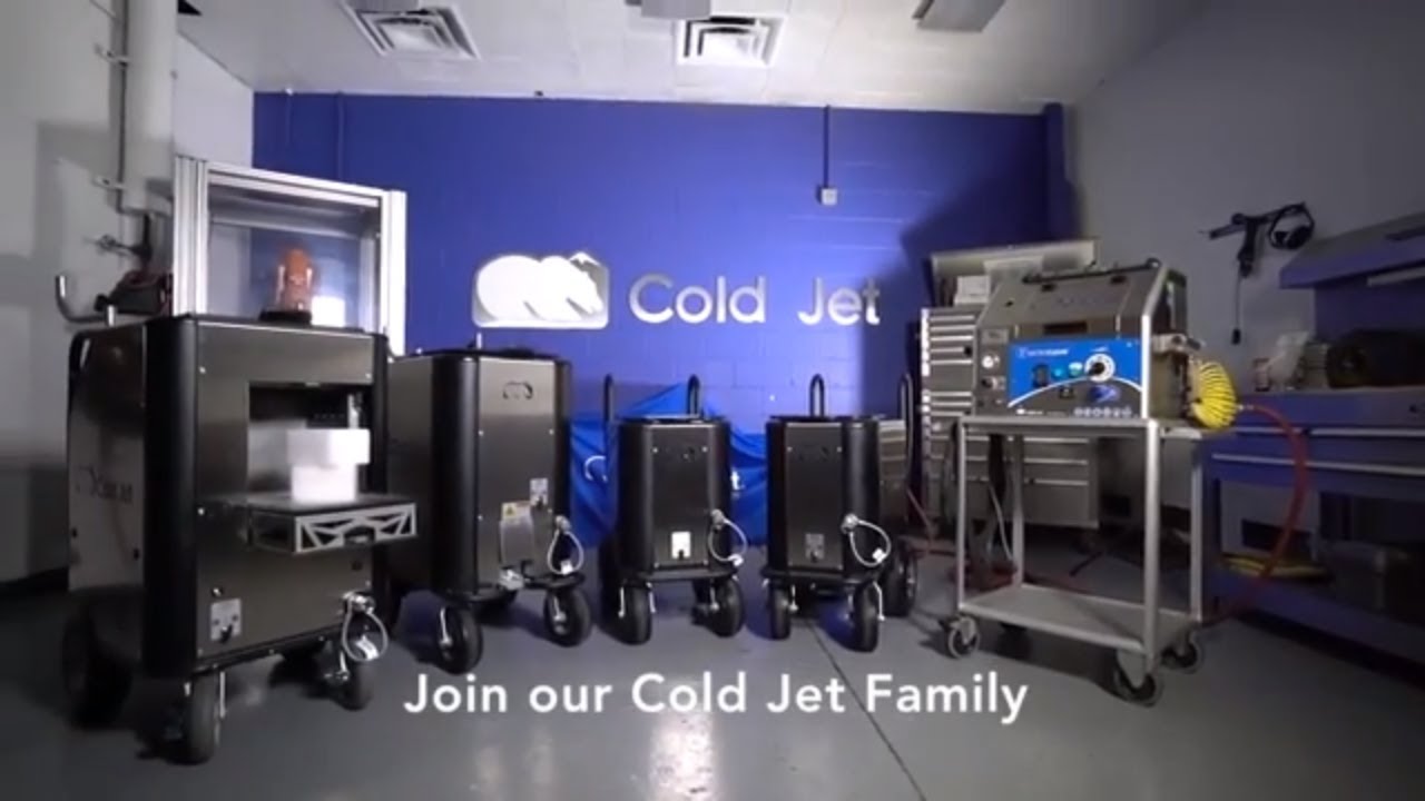 Cold Jet Aero 80 DX/HP Dry Ice Blasting Machine