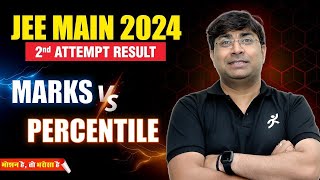 JEE Mains 2024 Marks vs Percentile by GB Sir | April Attempt | Paper Analysis #jee #gbsir #nvsir