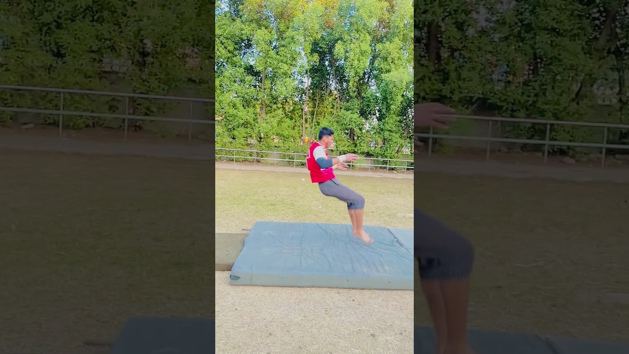 Dubble front flip 🔥😱🤣