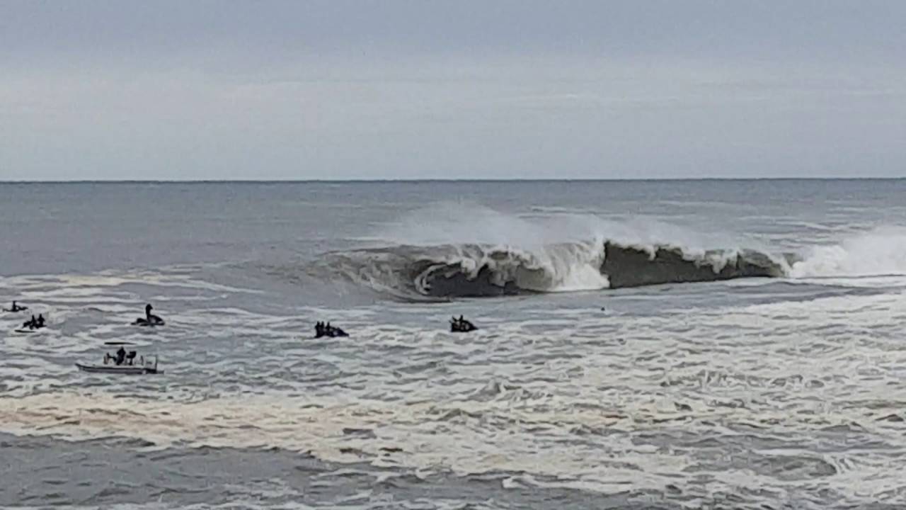 Cape Fear Is On Surfing Battle Takes Place In Monster Surf After Sydney Storm