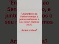 Adoração e exaltação ao Senhor.