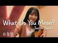 【弾き語り】What Do You Mean? / Justin Bieber|白音碧 Acoustic Cover
