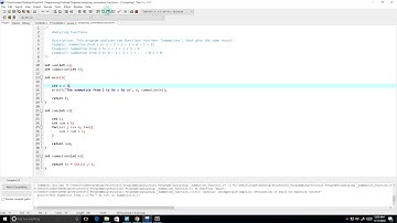 Algorithm Analysis Summation Running Time