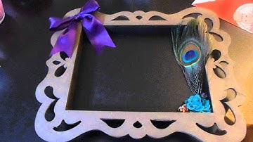 Heidi Swapp Altered Wood Shadow Box Frame
