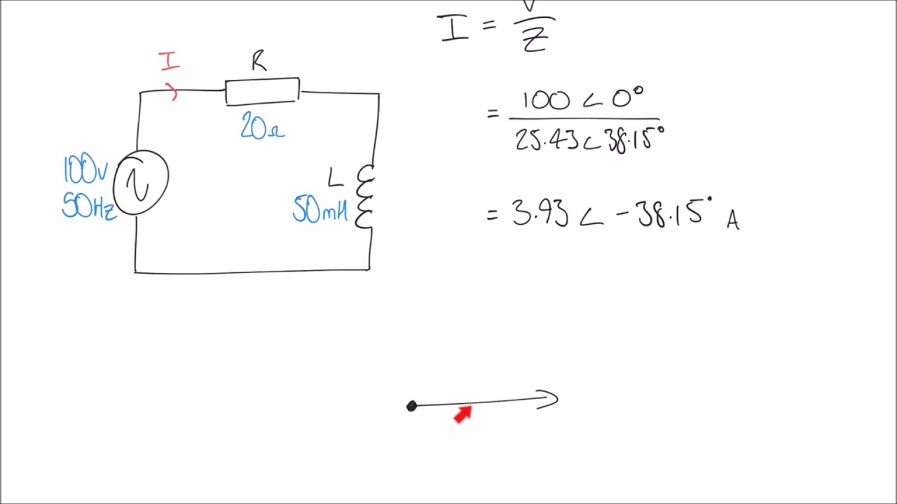 Phasor Diagrams For Ac Circuits / Phasor Diagram at R, L and C in AC