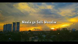 Maula ya salli wasallim - Momina mustehsan (video lirik)