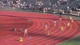 20150502京都中学陸上　春季大会　女子4×100mリレー決勝