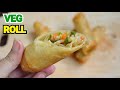 CHINESE VEG SPRING ROLLS by (YES I CAN COOK) #VegRoll #SpringRoll #Snack #Vegan