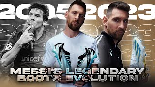 From 2005 To 2023 Messis Legendary Boots Evolution