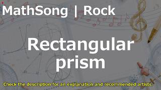 Rectangular prism Song | Rock | MathSong