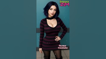 The Real-Life Versions of Invader Zim Characters Are Finally Here #shorts #invaderzim #liveaction