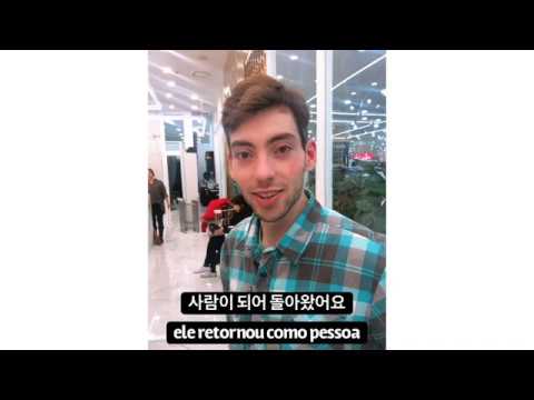 [브라질남친의 첫 한국미용실 방문|Primeira vez Namorado Brasileiro foi na cabeleireira]