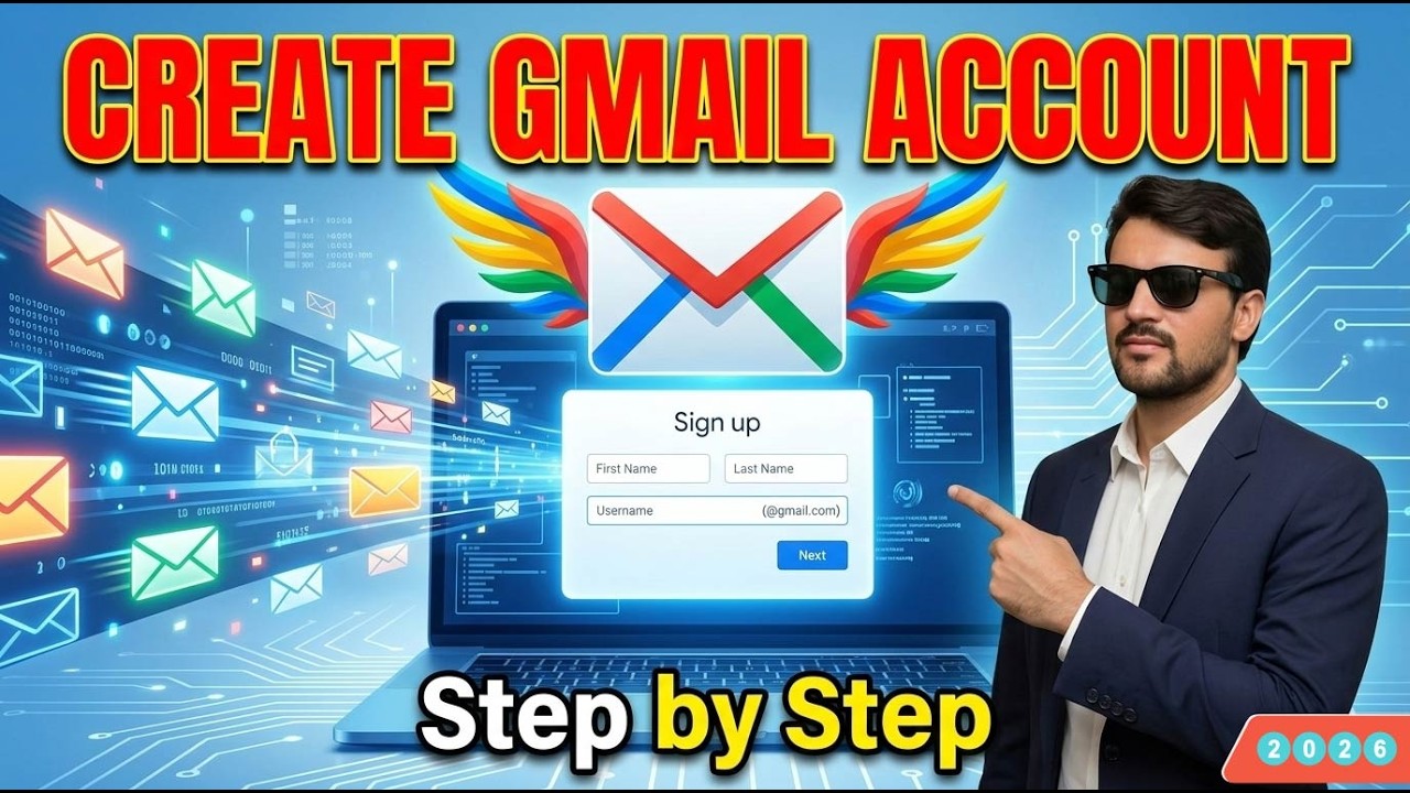 How to Create Gmail Account | Step by Step for Beginners (2026)