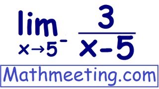 One sided Limits - Calculus