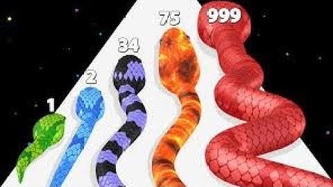 SNAKE RUN RACE - Color Math Games (New Update! All Snakes)