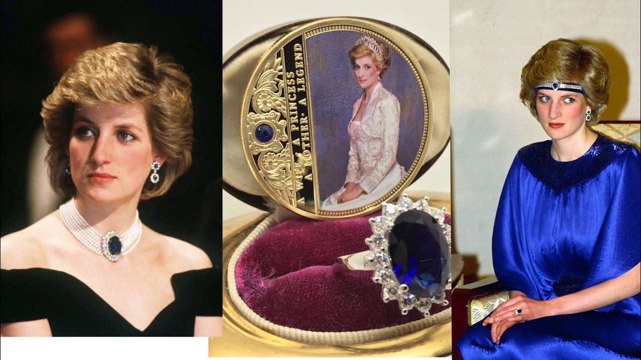 Princess Diana Most Treasured pieces of jewellery - YouTube