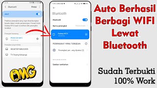 Auto Berhasil | Cara Berbagi Wifi Lewat Bluetooth