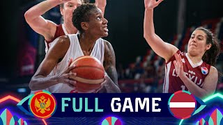 Montenegro v Latvia | Full Basketball Game