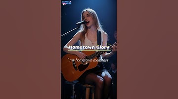 Thumbnail of Hometown Glory - Lyrics - Adele #englishsongs #masonmusic #soulfulpop #AI_Music_Nova