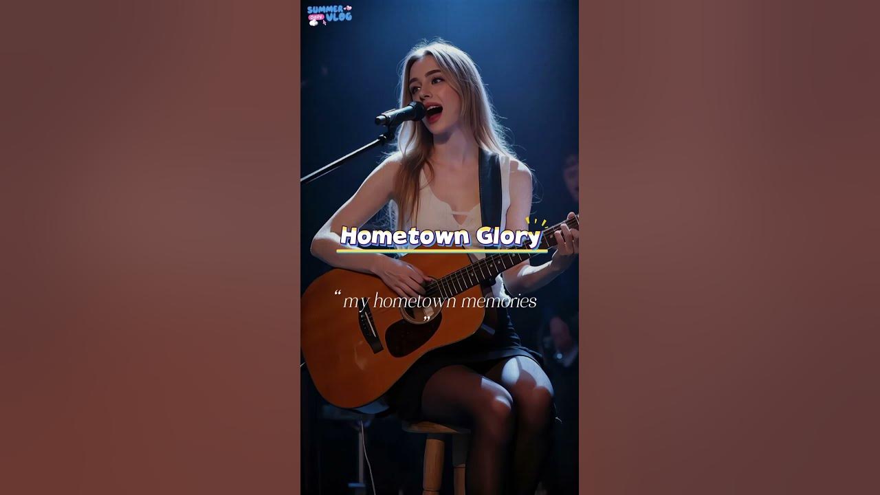 Hometown Glory - Lyrics - Adele #englishsongs #masonmusic #soulfulpop #AI_Music_Nova
