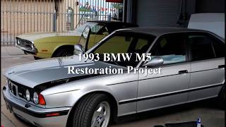1993 BMW E34 M5 restoration project - Full rebuild | Resto-mod