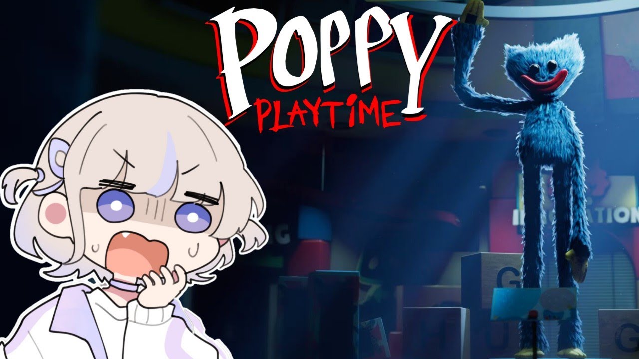 Банчу играет с Поппи во время игр [Испанские субтитлы Hololive]