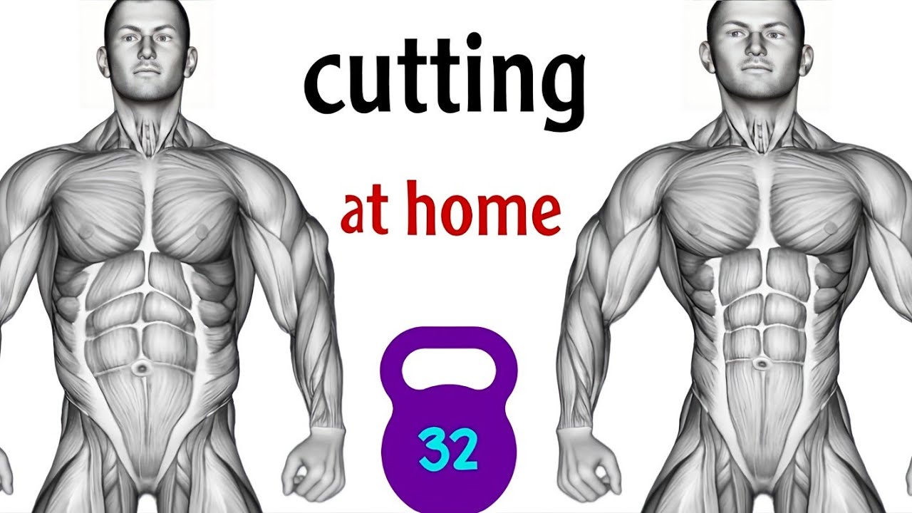 Cutting all body muscles using kettlebells.(home workout) YouTube
