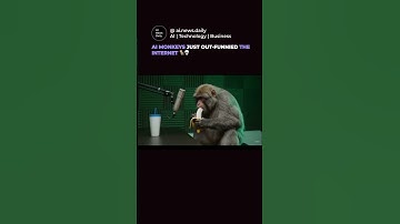 2 monkeys in a podcast parody - by Google’s Veo 3 -nail it with perfect timing and surreal vibes #ai
