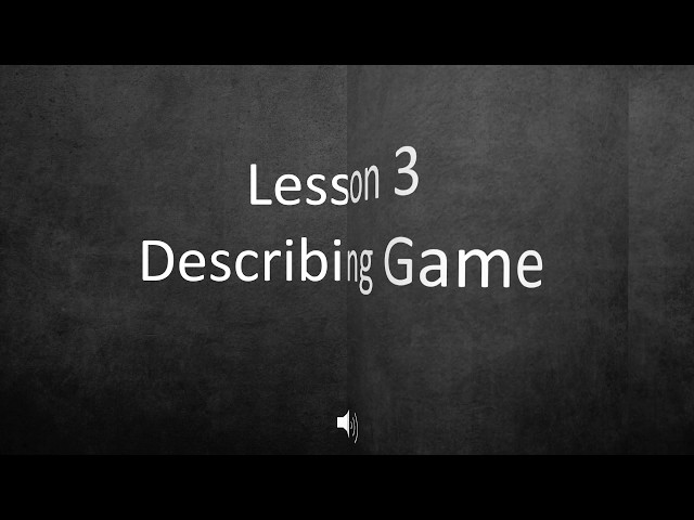 Describing Game