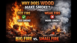Why Small Fires Smoke More – The Science of Burning Wood