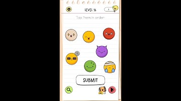 Brain Test All Star Level 16 Tap them in order: