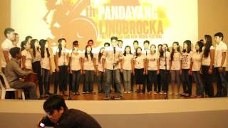 PUP Chorale performing 'Kapayapaan' of Tropical Depression