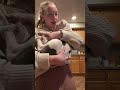 documenting her puppy life becuase one day i won’t be able to hold her 🥲 #nevergrowup