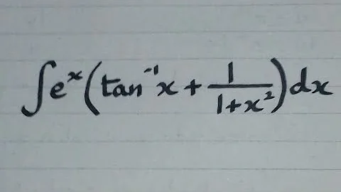 Integral of e^x(arctan x +1/(1+x^2)) || Integration by parts