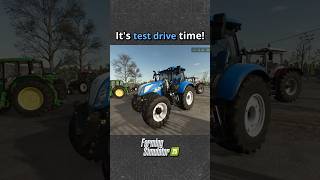 Let’s Test Drive Tractors #fs25 #thepichonnierevalley #newholland #testdrive #tractor #newtractor