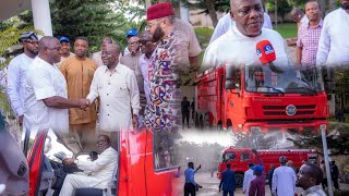 Innoson Motor's Gift Abia Free Fire service Truck For Patronising Nigeria Made Cars Over  1 year