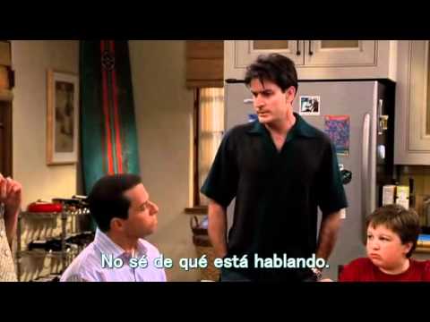 Two and a half men: Charlie presentando a Lydia. (Sub en español) - YouTube