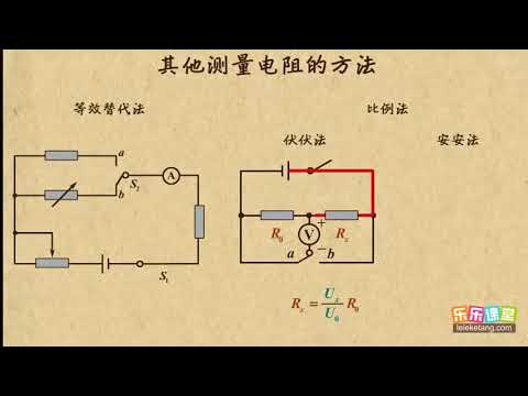 09其他测量电阻的方法    恒定电流（3）  高中物理