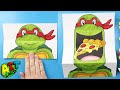 How to Draw a Ninja Turtle Surprise Fold