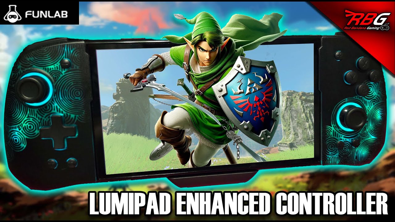 Funlab Lumipad Enhanced Controller Review, Unboxing & Testing - Nintendo Switch Grip Controller