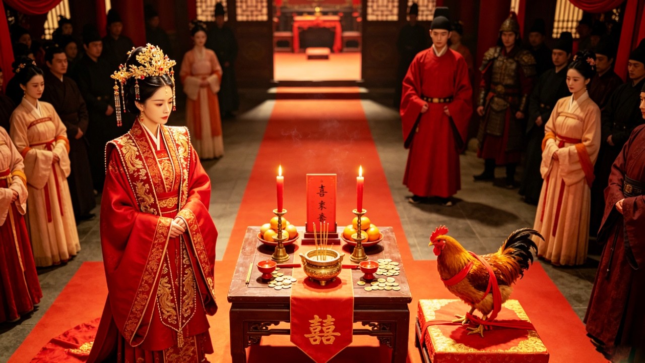 她是備受寵愛的嫡長公主，世子卻在大婚當天逼她和公雞拜堂做妾，7年付出淪為一場笑話，下秒她亮出公主的真實身份收回所有賞賜讓渣男付出代價！【错攀高枝世子悔青肠】#情感 #爽文 #260621cp