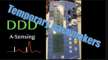 Temporary pacemakers 101: set up and modes