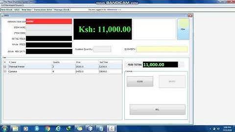 Java Point of Sale Inventory System with jasper report with Source Code