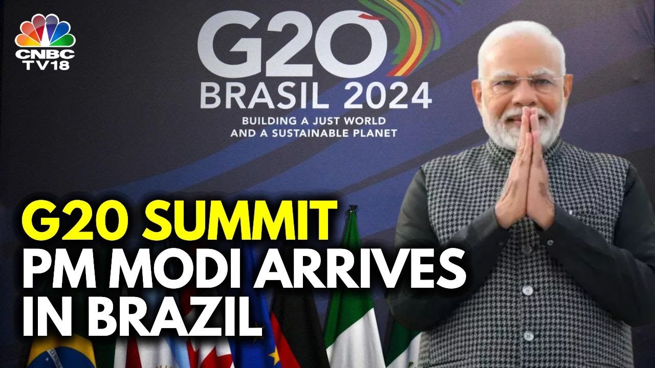 The G20 Summit Kicks Off In Brazil | PM Modi & US Pres Biden Meet ...