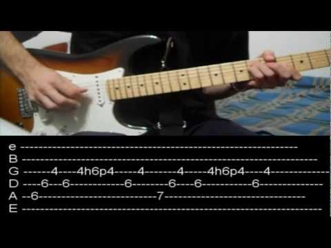 RHCP - Snow (hey oh) (Guitar lesson with TAB)