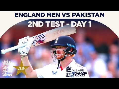 Cox & Smith Half-Centuries & Abbas 4Fer | Highlights - England v Pakistan Day 1 | Rothesay Test 2026