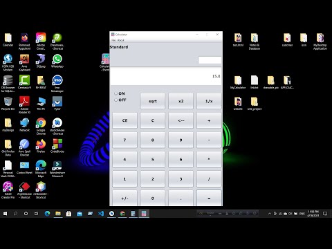 Calculator in Java Swing || My first Desktop Application || Shab Data ||